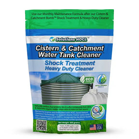 Package of Solutions HOCI Cistern & Catchment Bomb on a white background