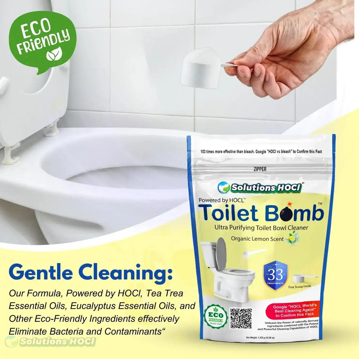  toilet lemon scent