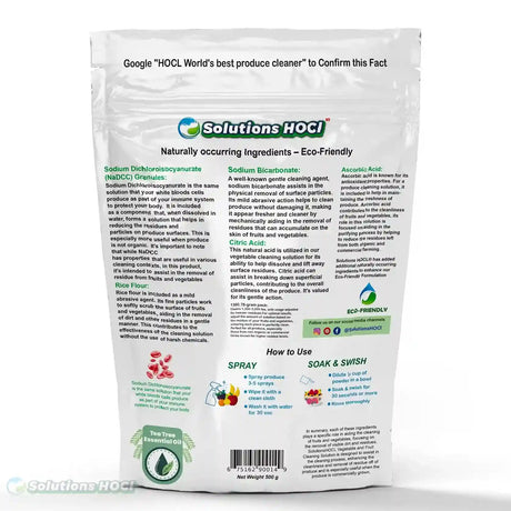 fruit and vegetable wash