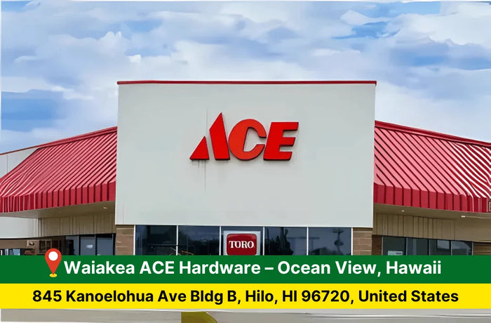 waiakea ACE Hardware partner solutions hocl (hypochlorous acid)