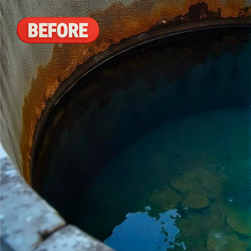 water storage tank buildup when not cleaning tanks