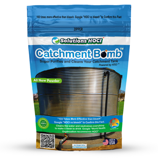 Catchment bomb - 500 Grams - 25,000 Gallon treatment