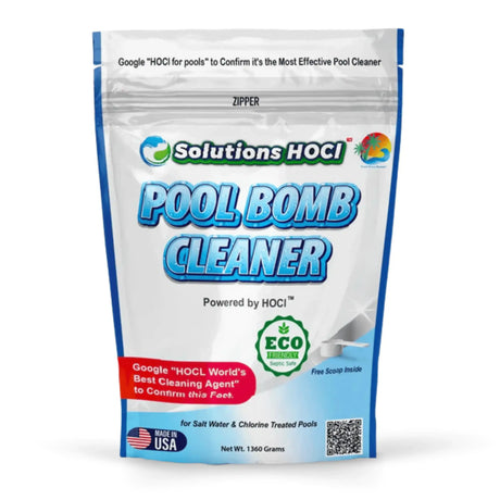 solutions hocl pool bomb the pool cleaner and maintenance