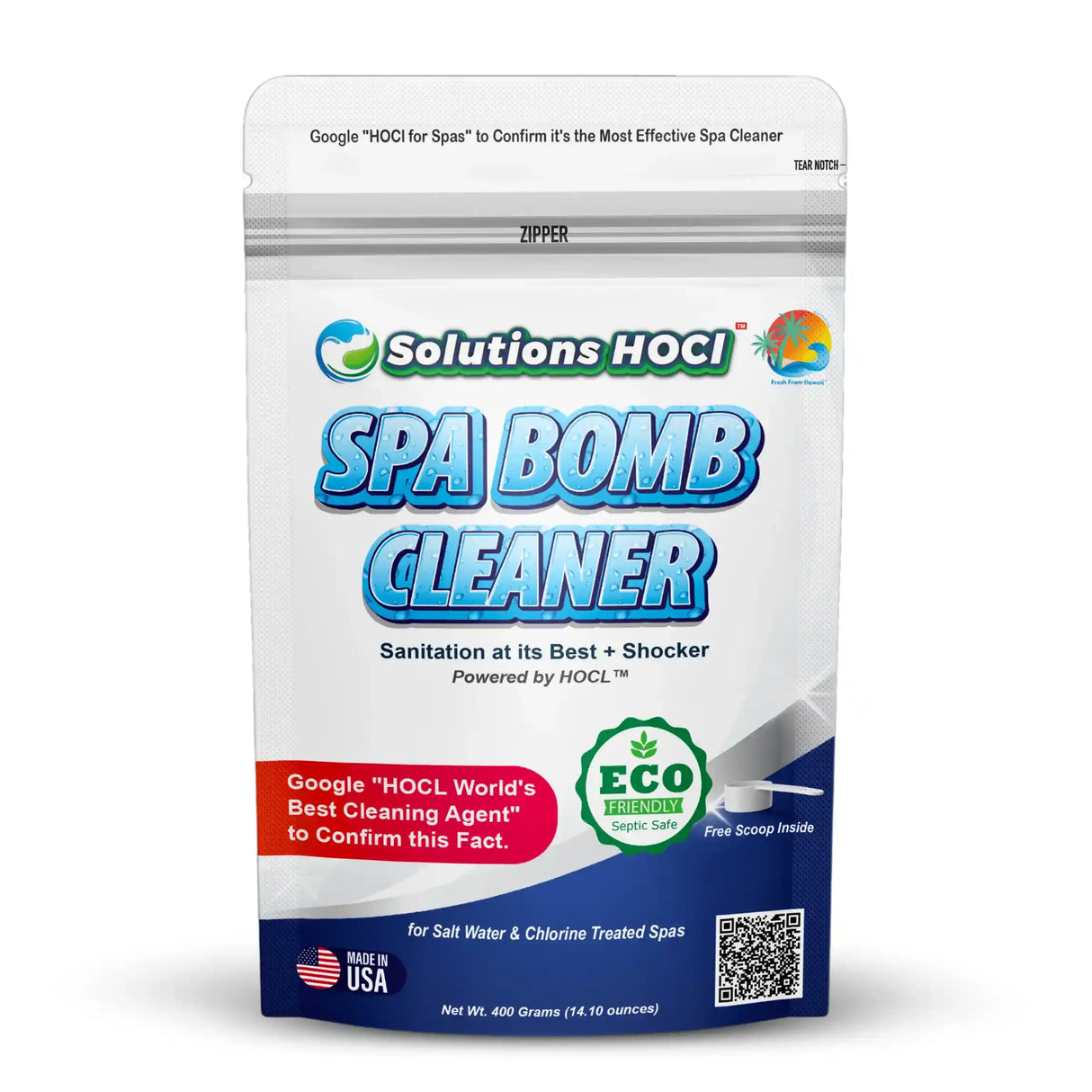 hocl spa bomb a hot tub cleaner