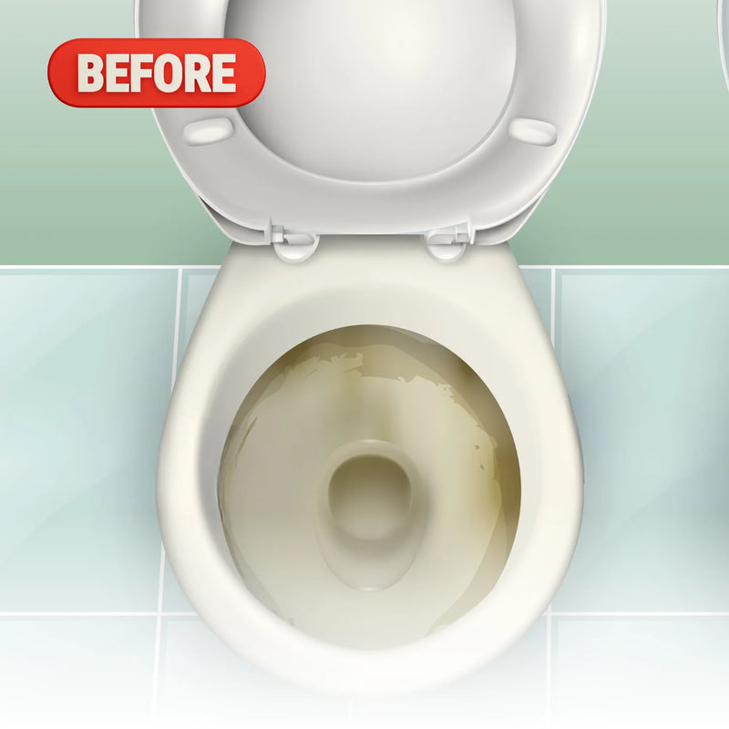 remove stain and odors with easy toilet cleaner