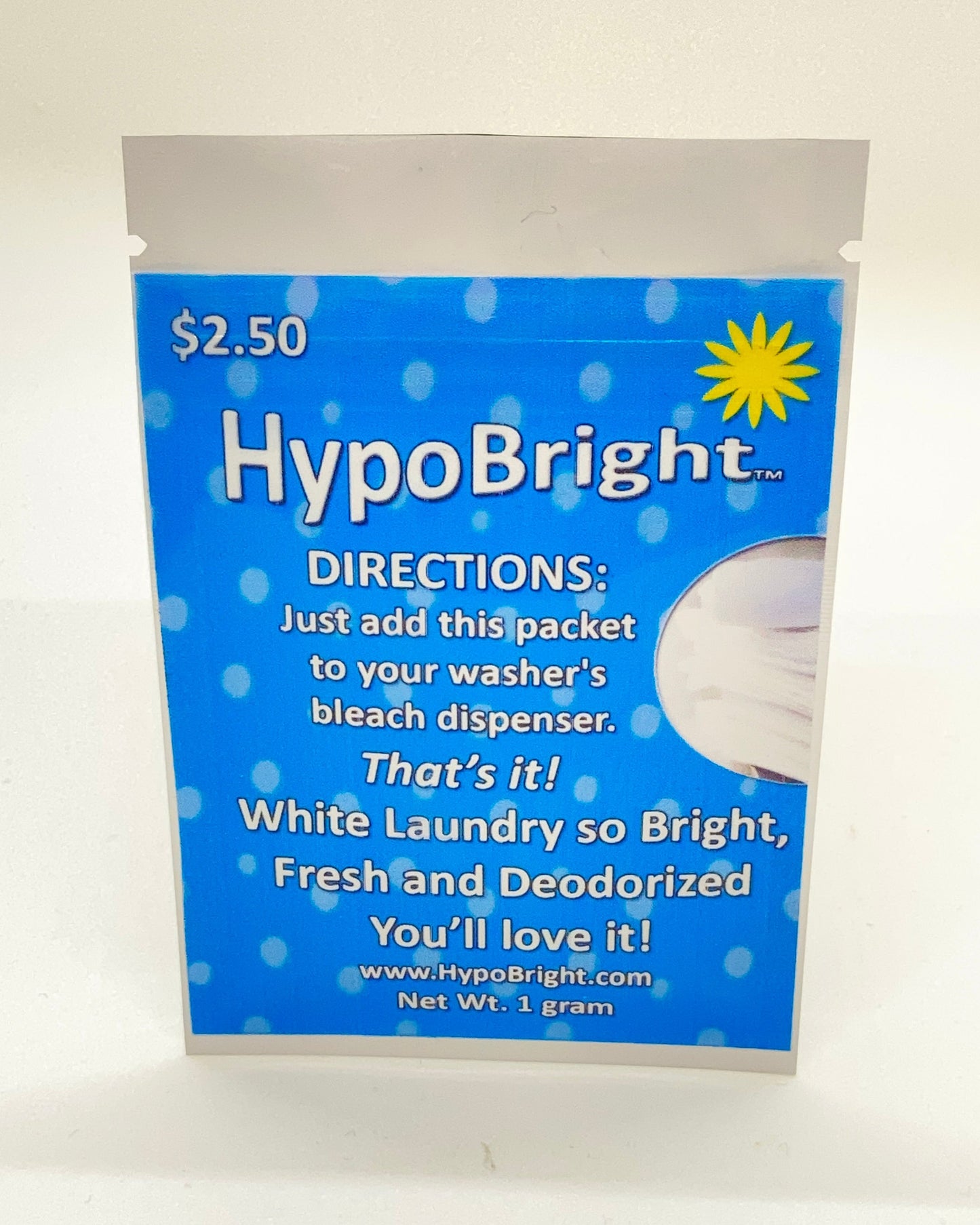 HypoBright Laundry Additive - 10 Pack - ready to use - Brightener and Deodorizer